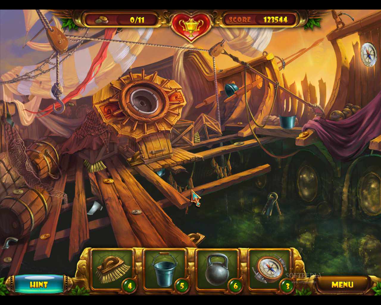 Player enjoying the game